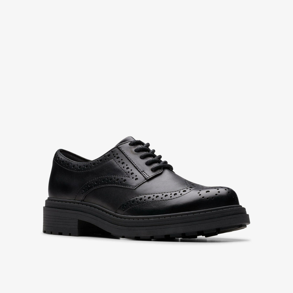 Orinoco3 Derby Black Leather