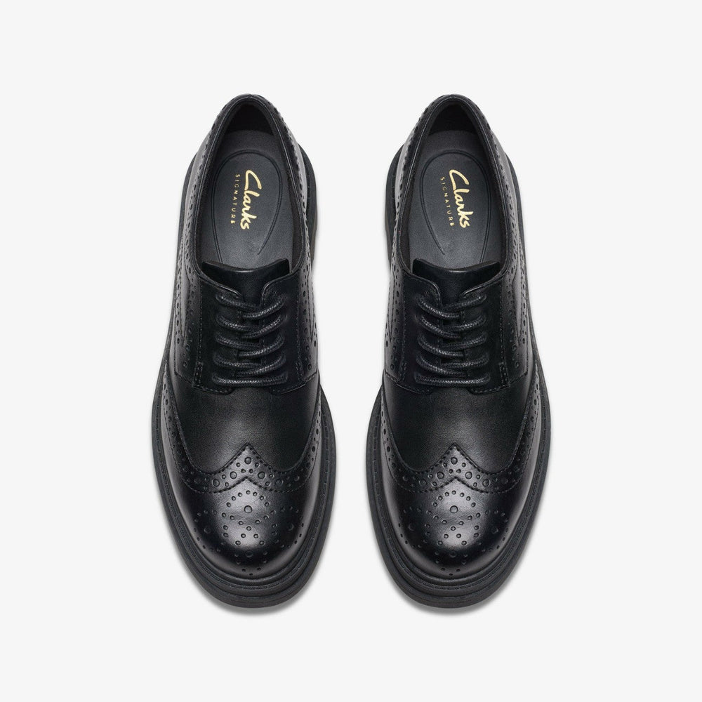 Orinoco3 Derby Black Leather