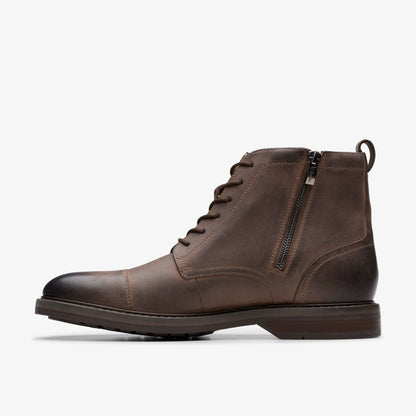 Aldwin Cap Brown Leather