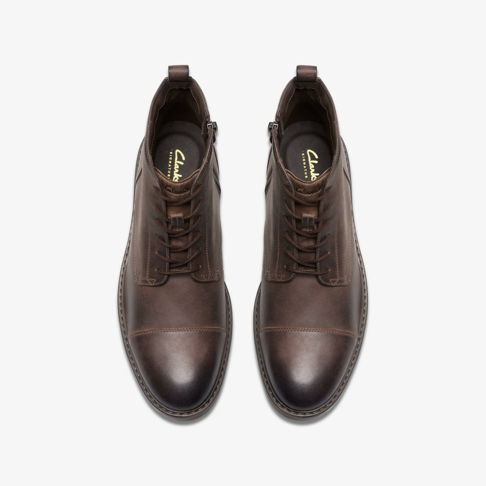 Aldwin Cap Brown Leather