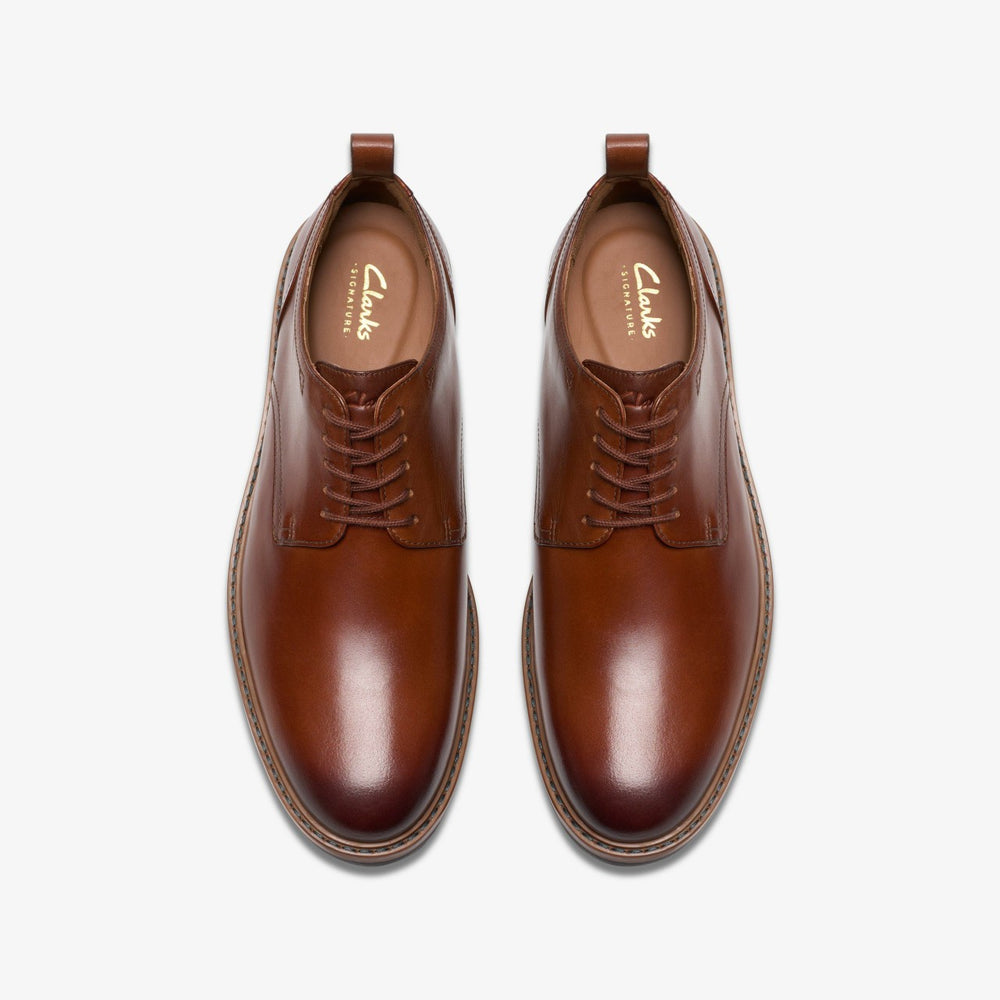 Aldwin Lace Tan Leather