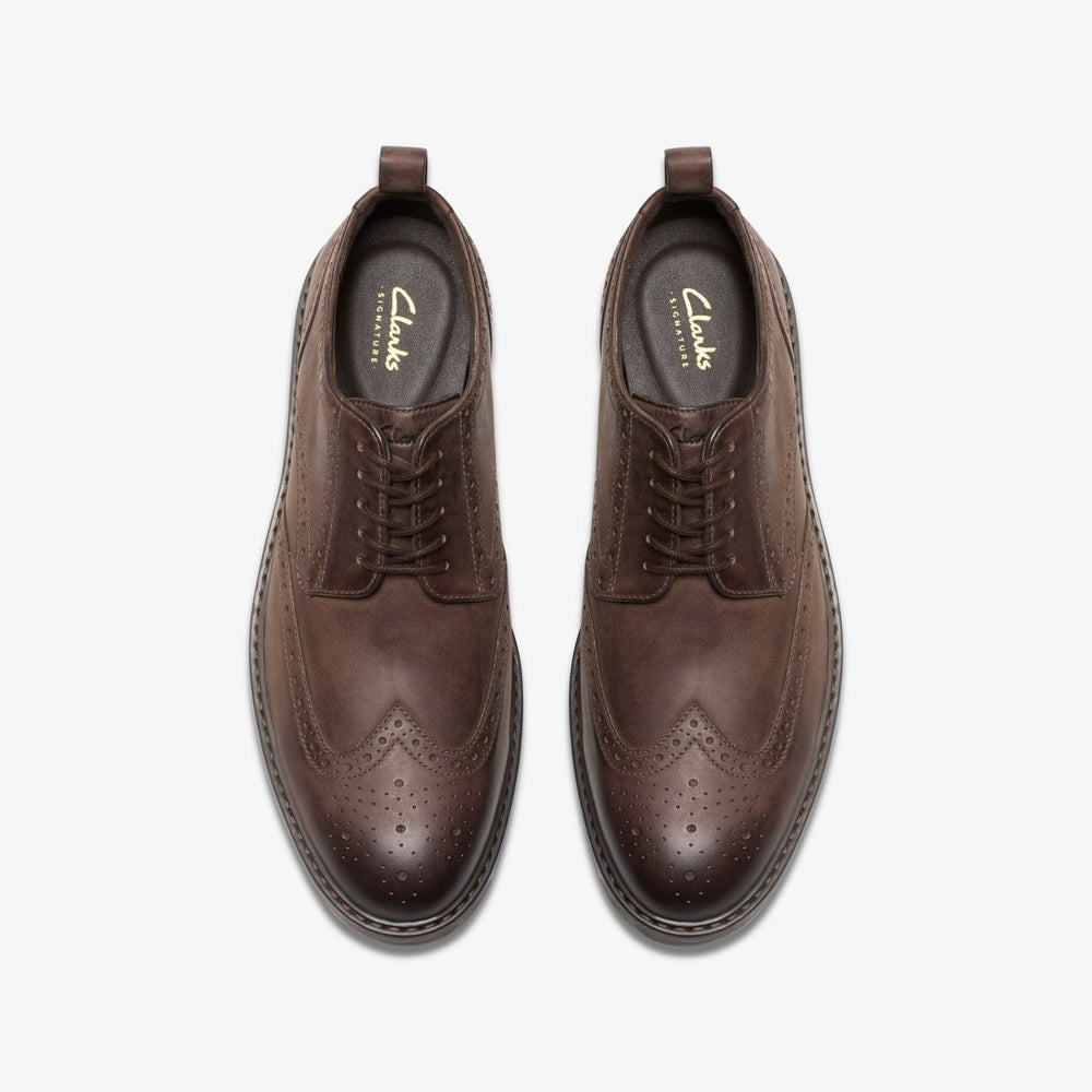 Aldwin Limit Brogue Brown Leather