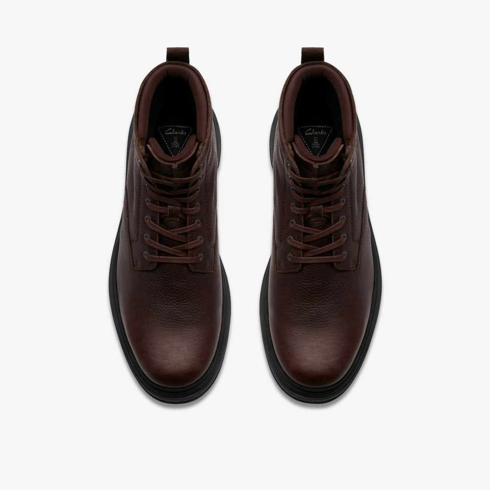 Badbury Hi Waterproof Brown Warmlined Leather