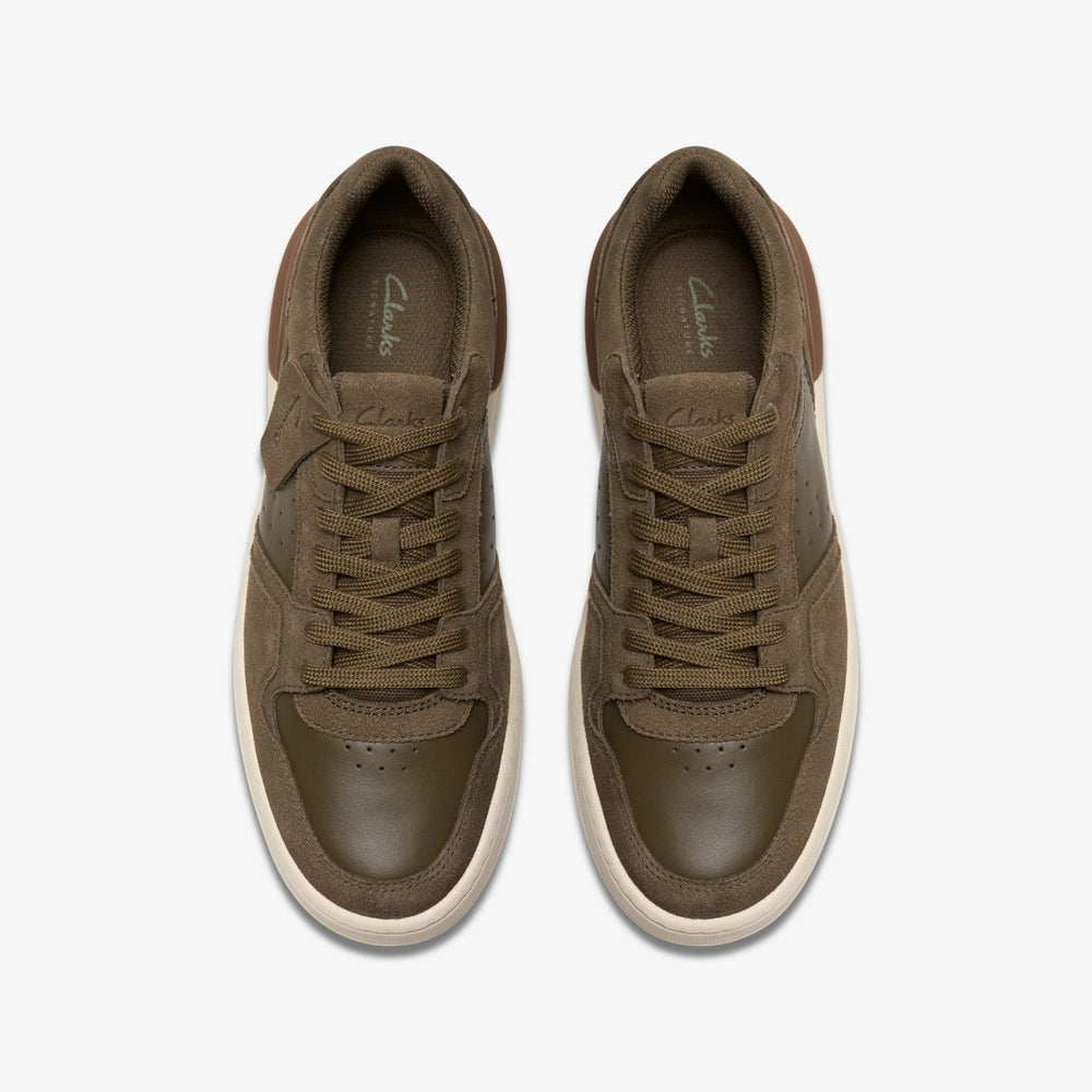 Courtlite2 Lo Khaki Suede