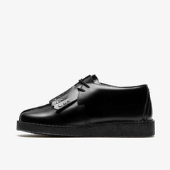 Desert Trek Black Hi Shine Leather