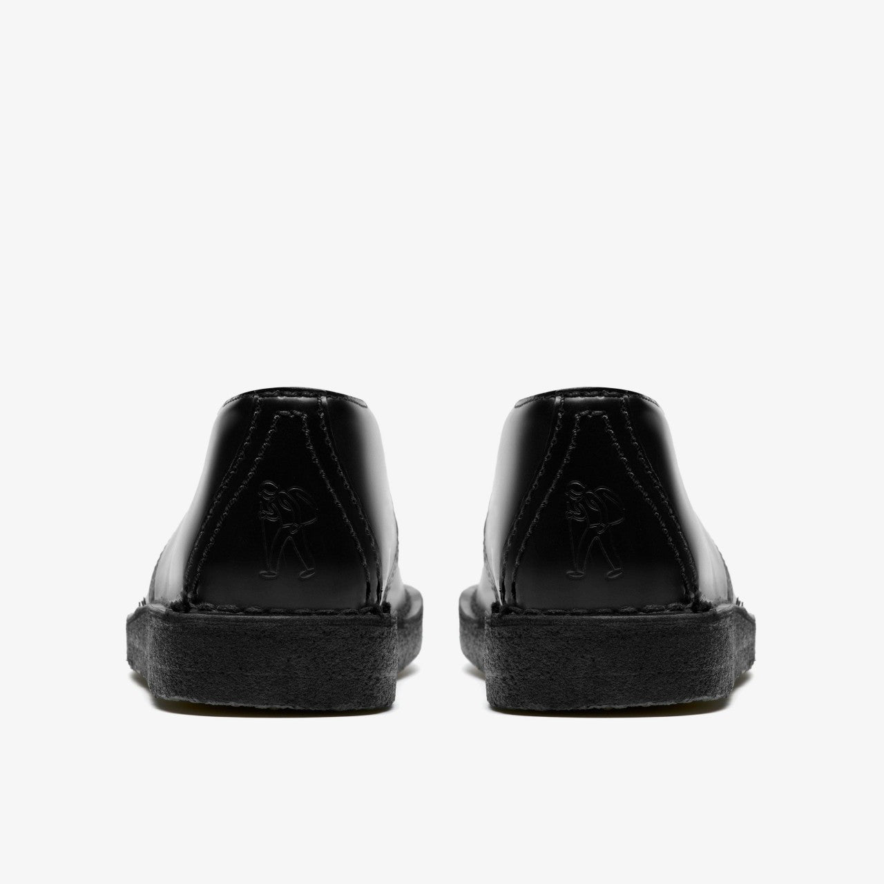 Desert Trek Black Hi Shine Leather