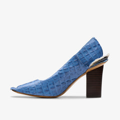 Martine Rose Heel Womens Blue Leather