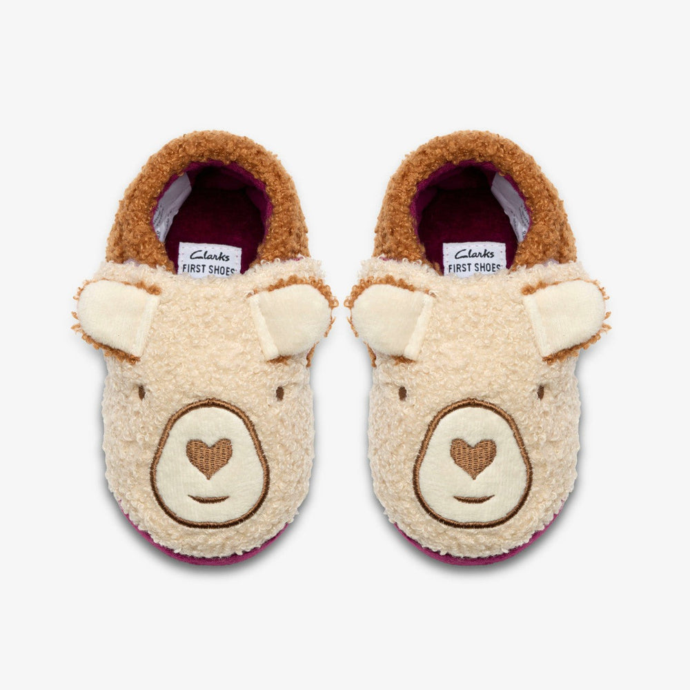 Fluffy Snug Toddler Cream Teddy