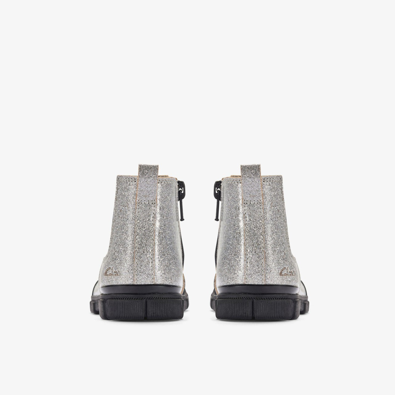 Evyn Chelsea Toddler Silver Patent