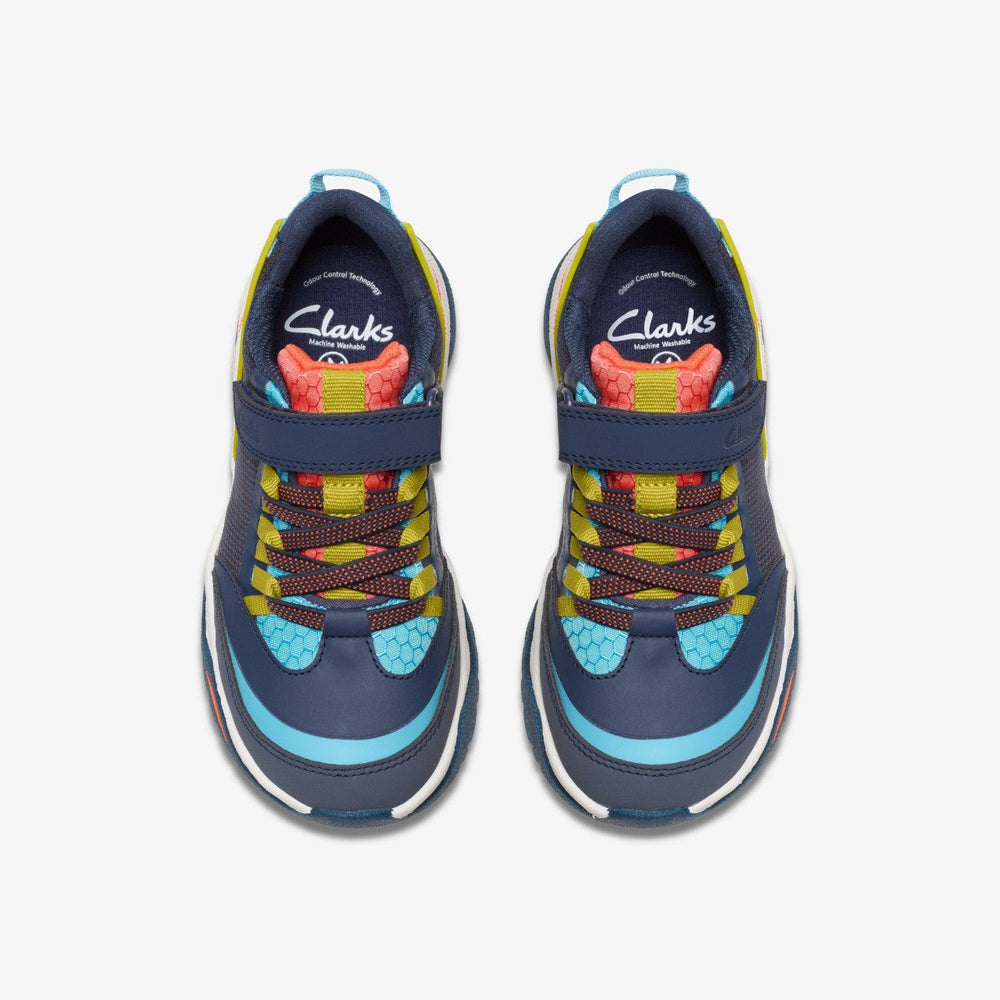 Feather Track Kid Navy Combination