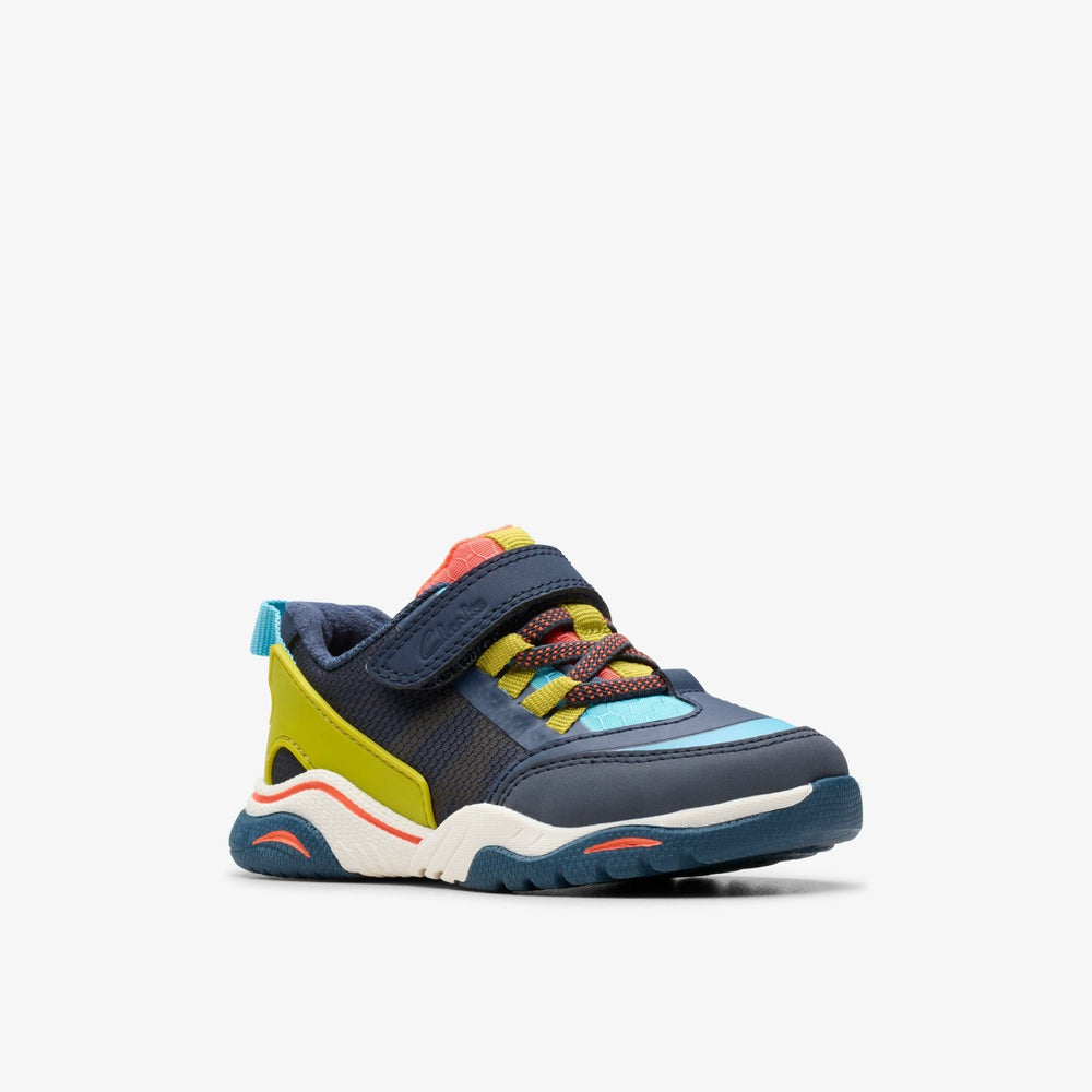 Feather Track Toddler Navy Combination