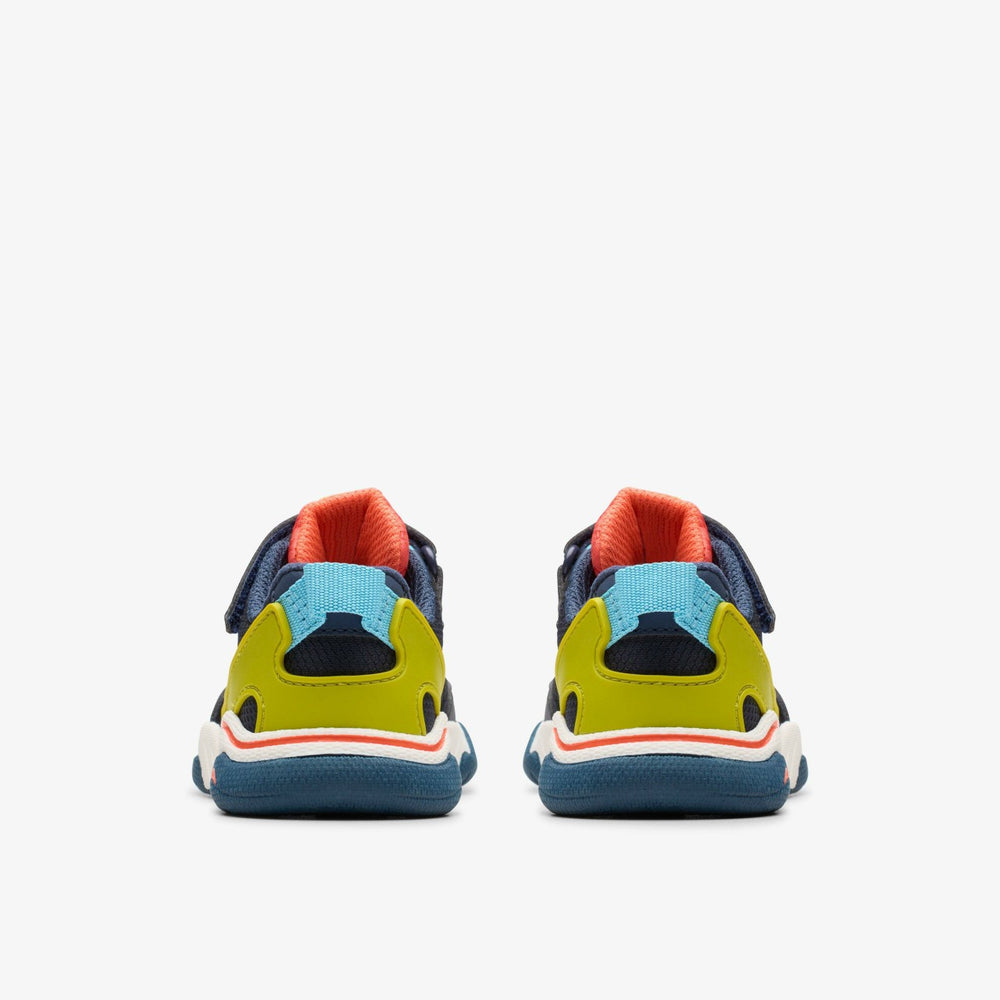 Feather Track Toddler Navy Combination