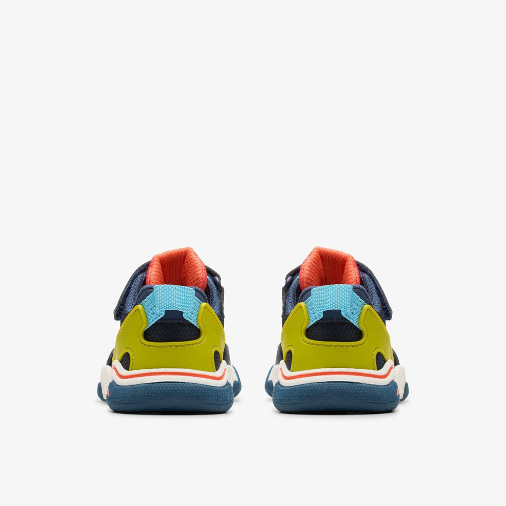 Feather Track Toddler Navy Combination