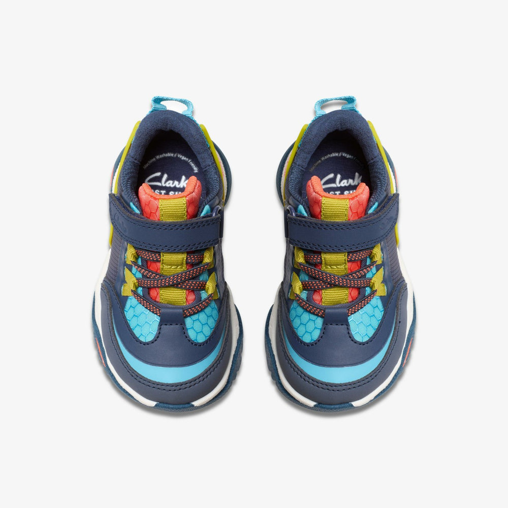 Feather Track Toddler Navy Combination