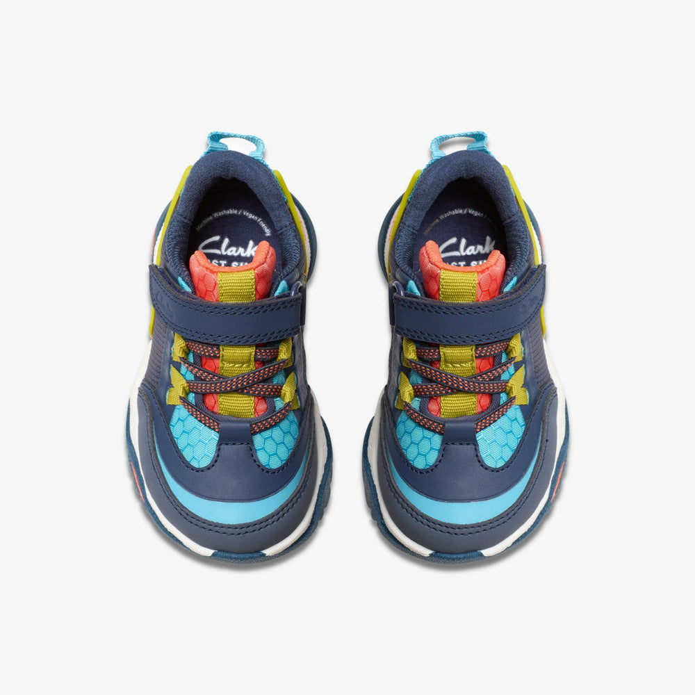 Feather Track Toddler Navy Combination