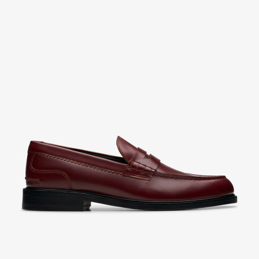 Craft James Lo Loafer Wine Leather