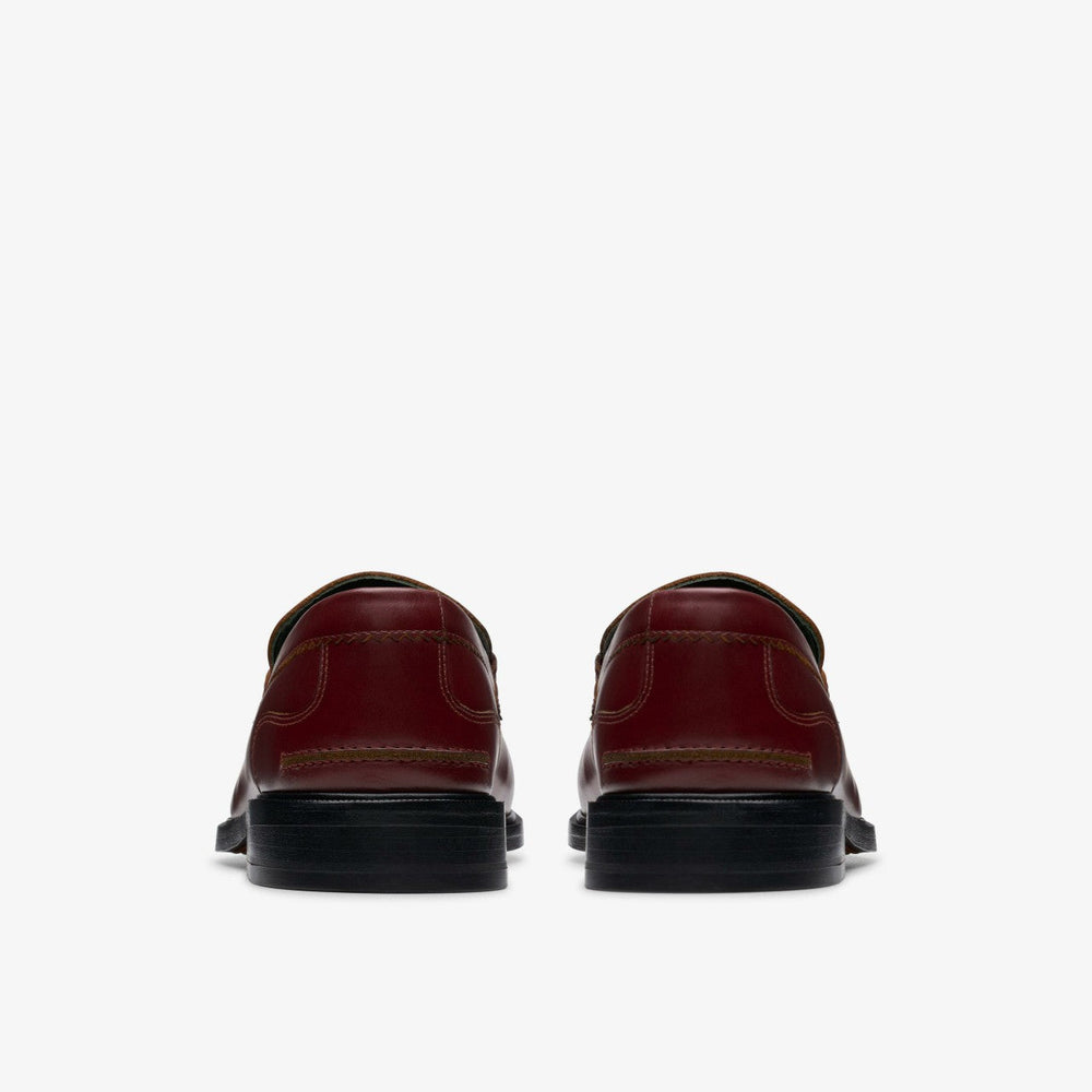 Craft James Lo Loafer Wine Leather
