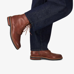 Newford Lace Boot Mid Tan Leather