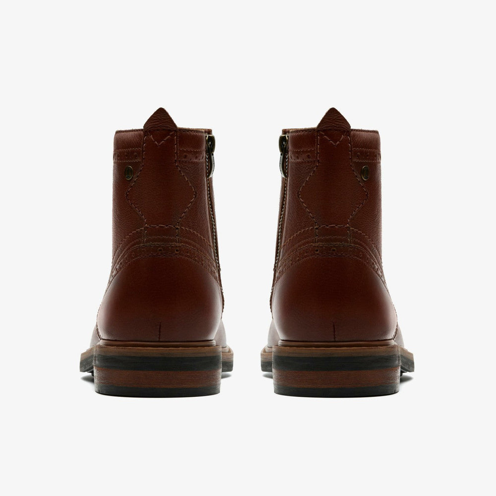 Newford Lace Boot Mid Tan Leather