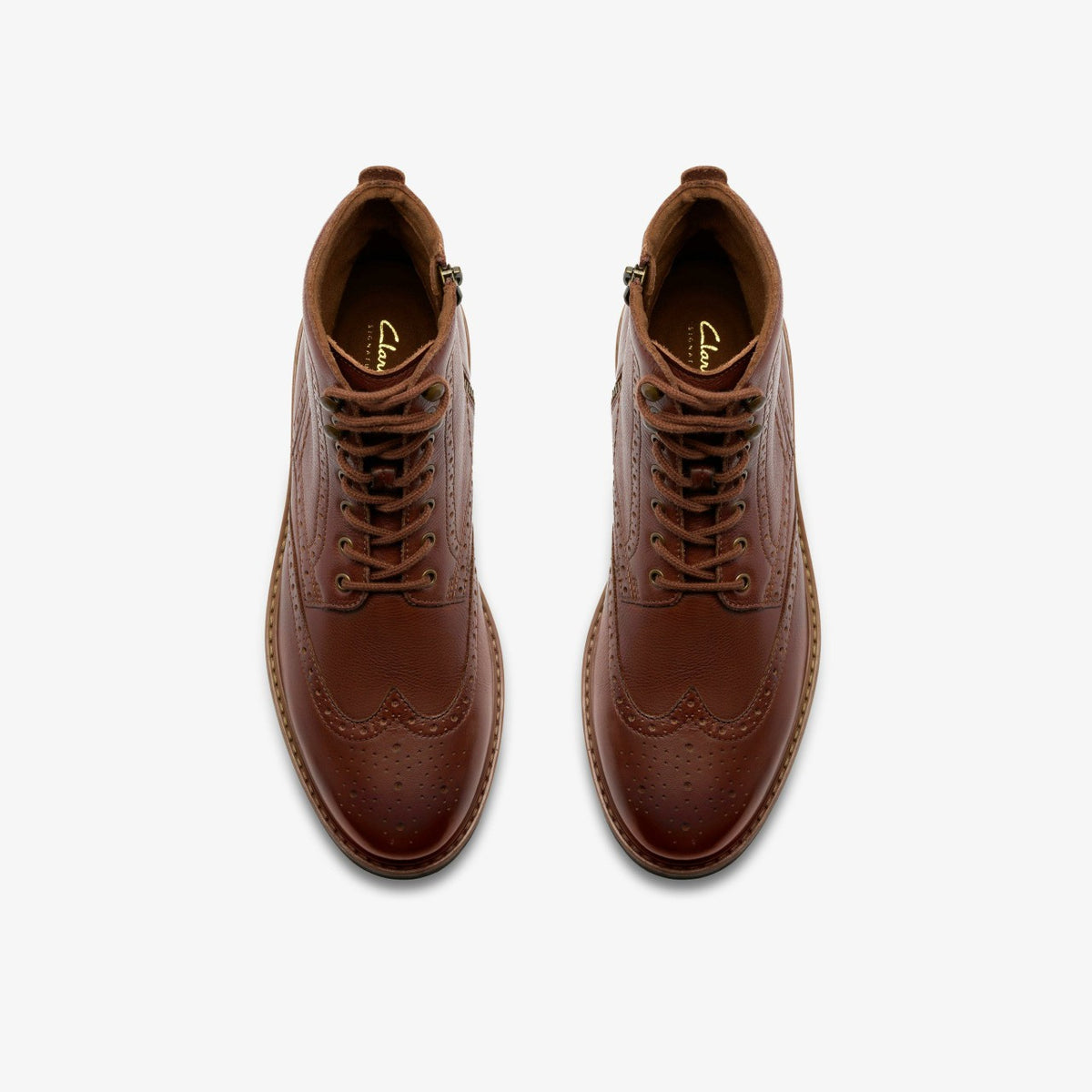 Newford Lace Boot Mid Tan Leather