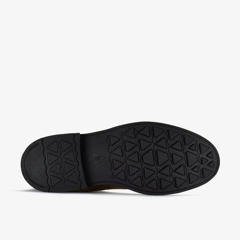 Newford Easy Dark Sand Suede