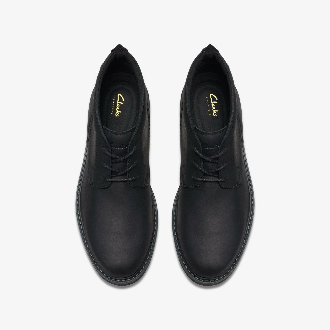 Newford Mid Black Leather