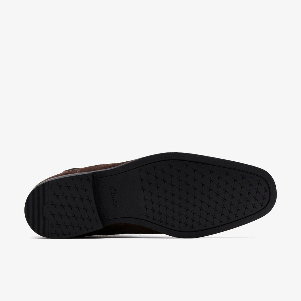 Paulton Easy Dark Brown Suede