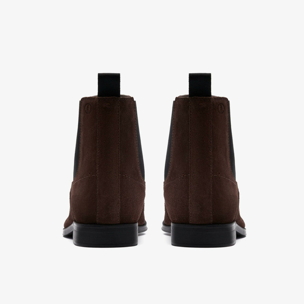 Paulton Easy Dark Brown Suede