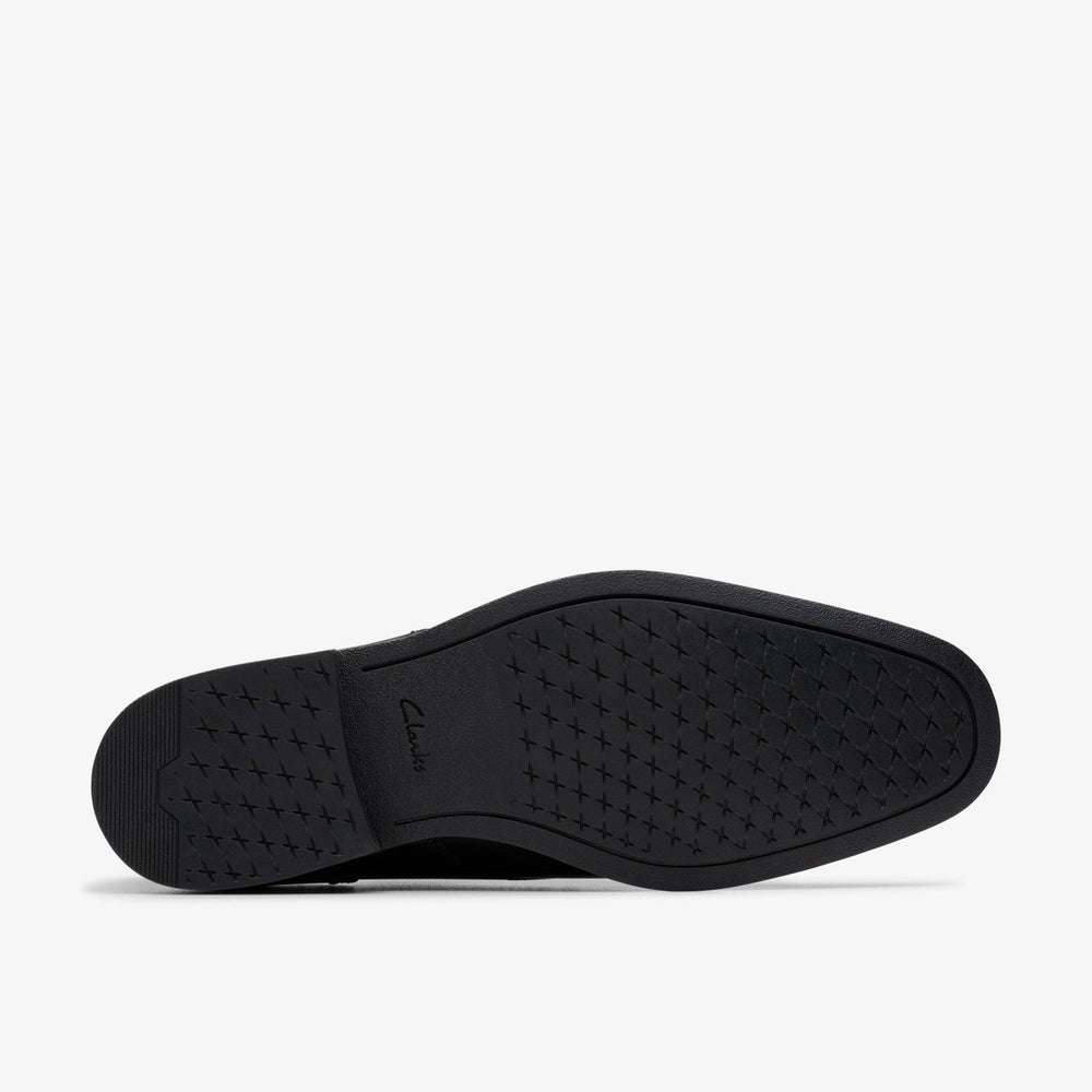 Paulton Monk Black Leather