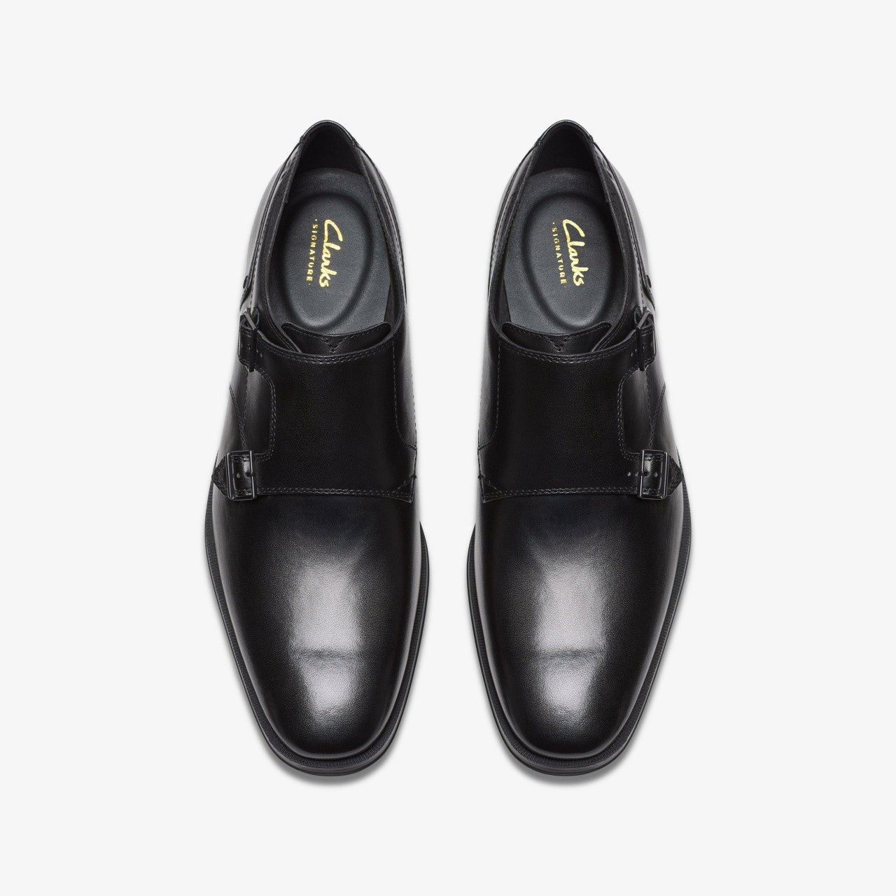 Paulton Monk Black Leather