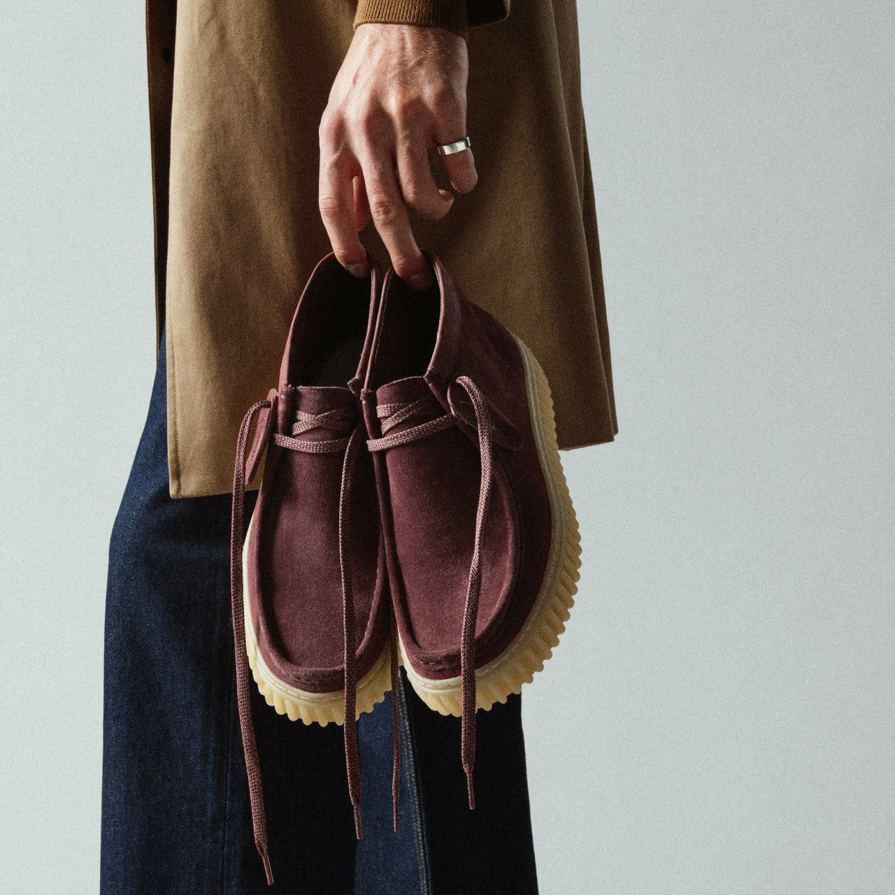 Torhill Hi Wine Suede