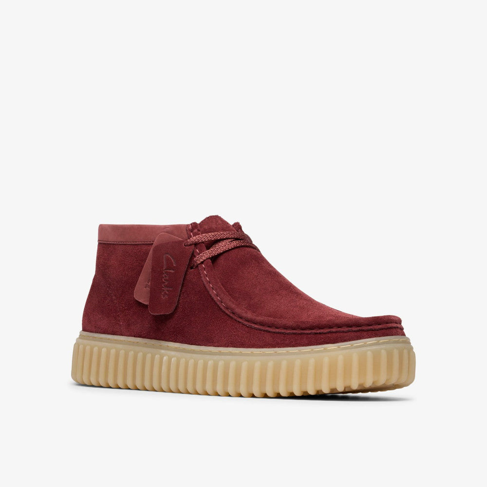 Torhill Hi Wine Suede
