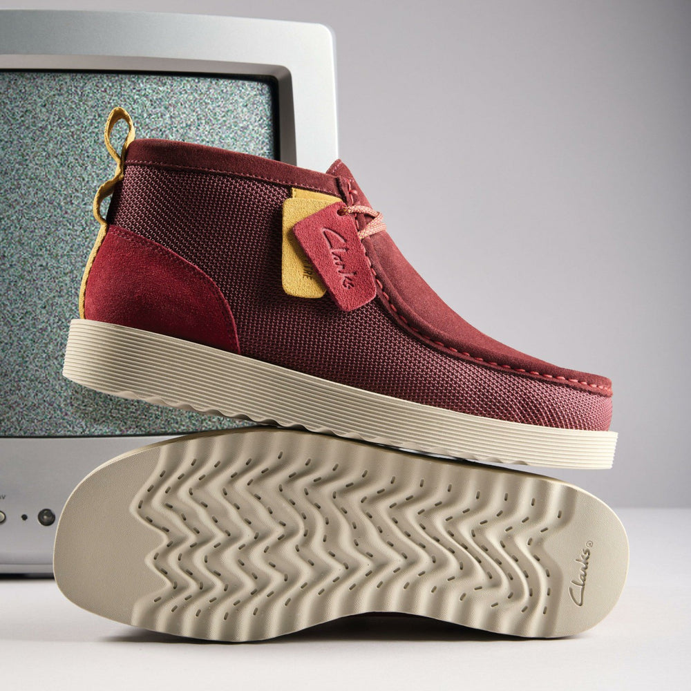 Wallabee FTR2 Boot Burgundy Combination