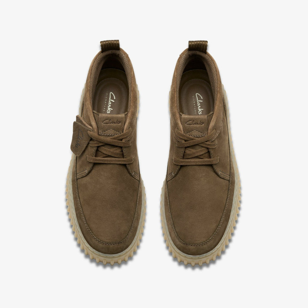 Torhill Lace Hi Khaki Nubuck