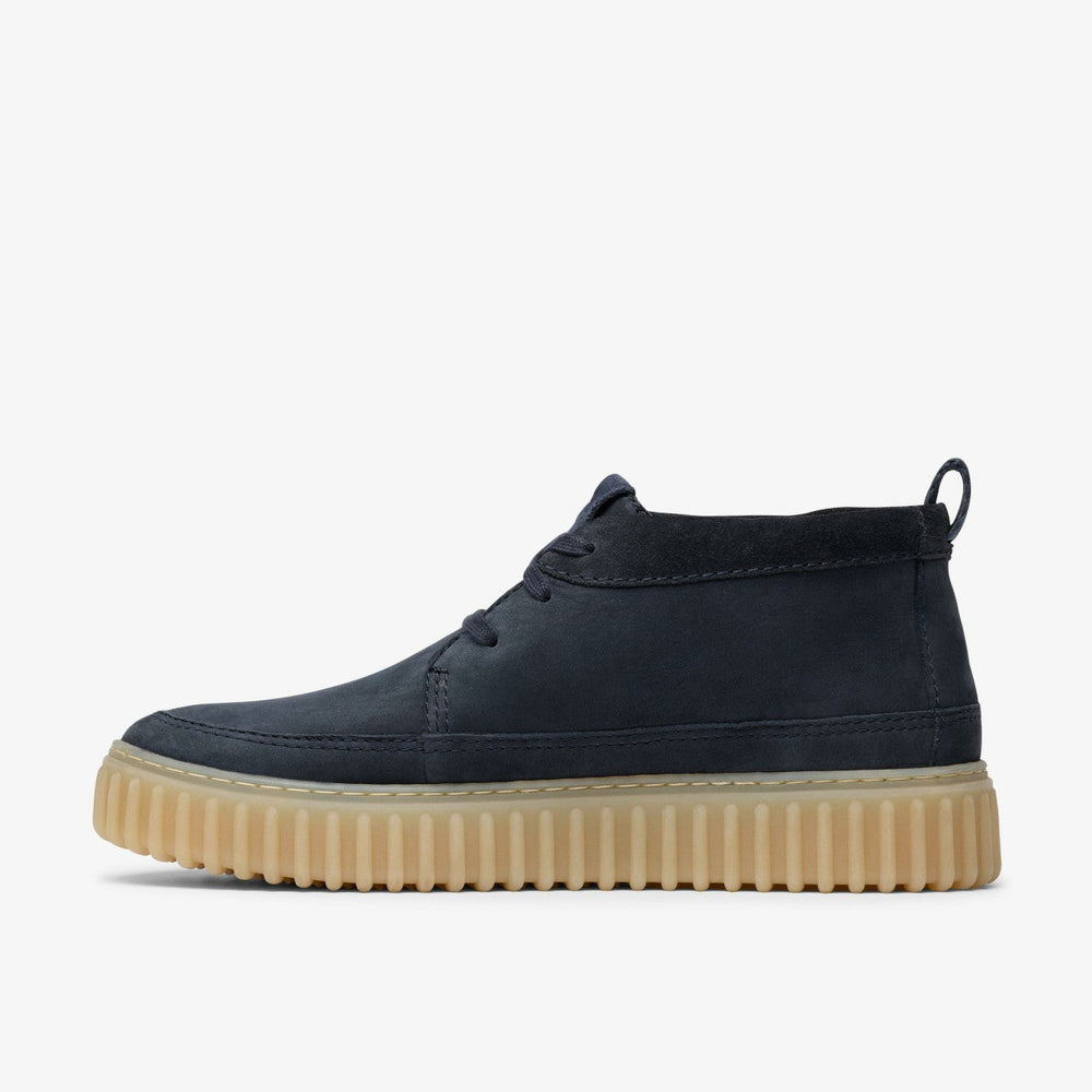 Torhill Lace Hi Navy Nubuck