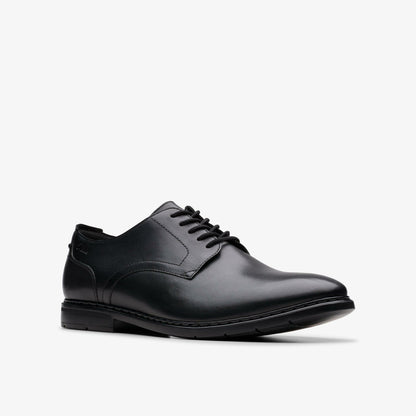 Banbury Derby Black Leather