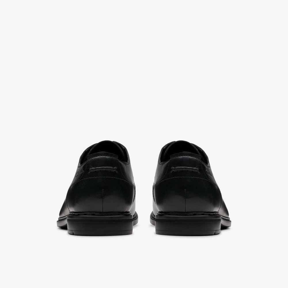 Banbury Derby Black Leather