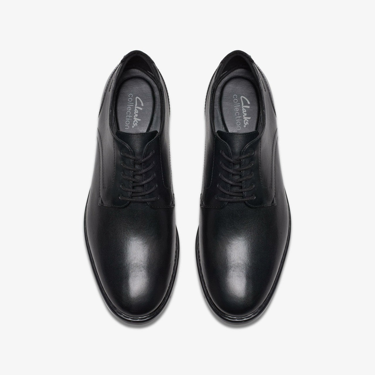 Banbury Derby Black Leather