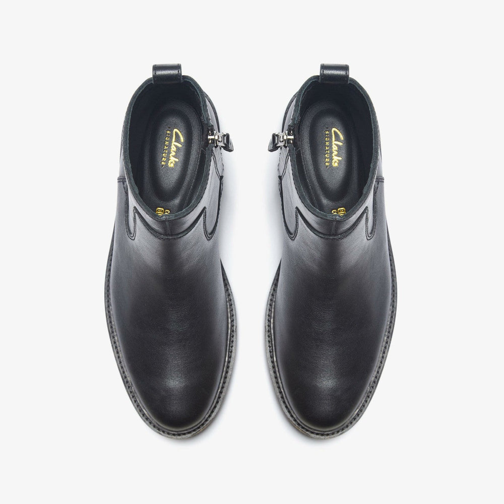 Clarkdale Boot Black Leather