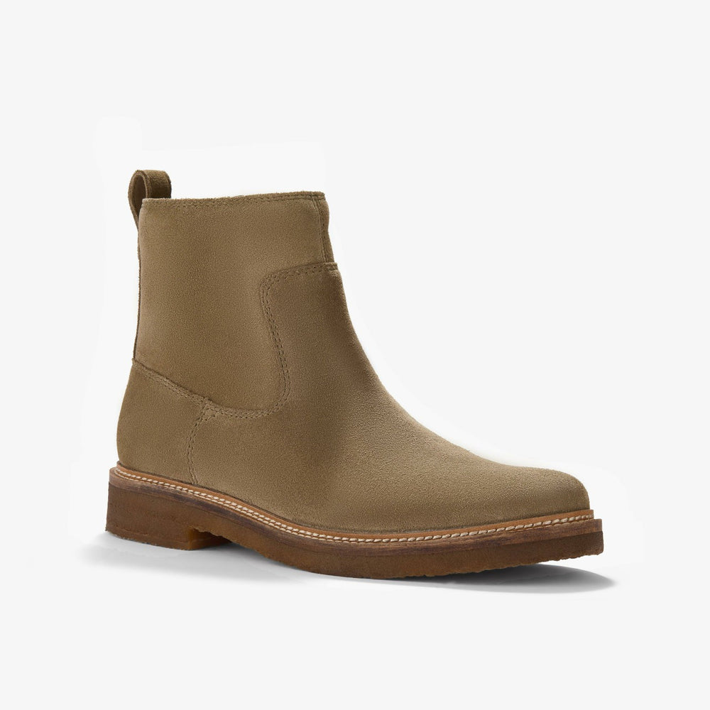 Clarkdale Boot Dark Sand Suede