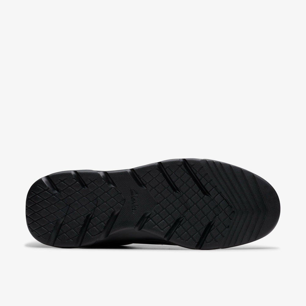 Lifton Lace Black Leather