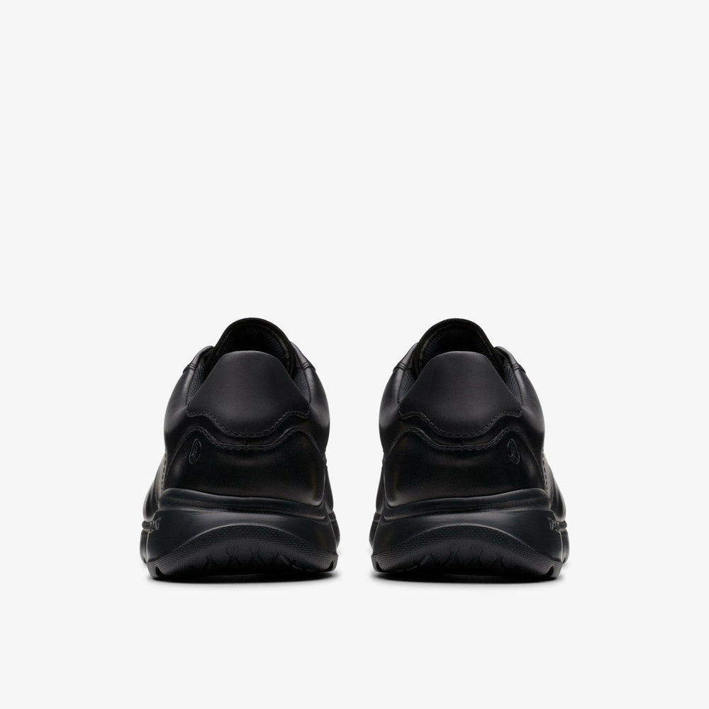 Lifton Lace Black Leather