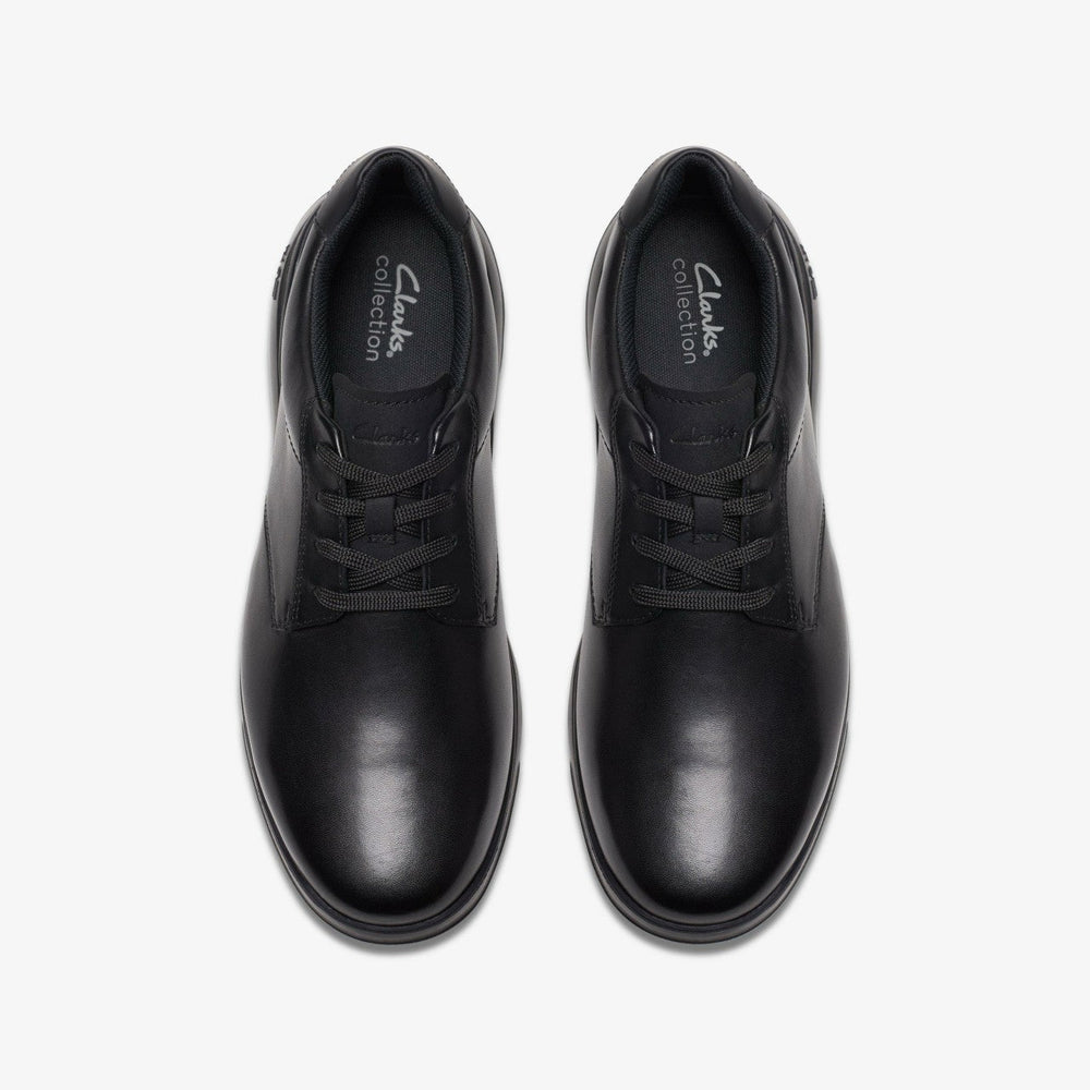 Lifton Lace Black Leather