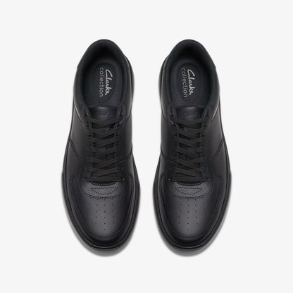 Romsey Tie Black Leather