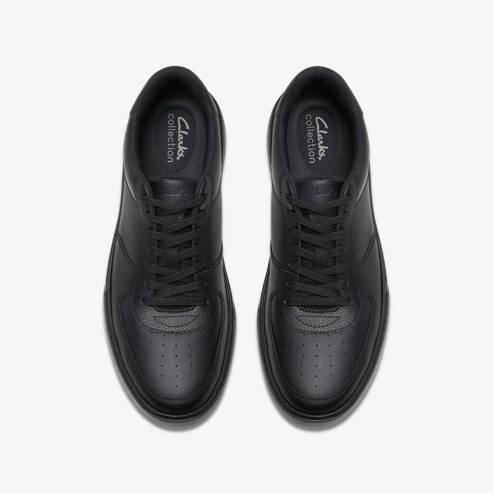 Romsey Tie Black Leather