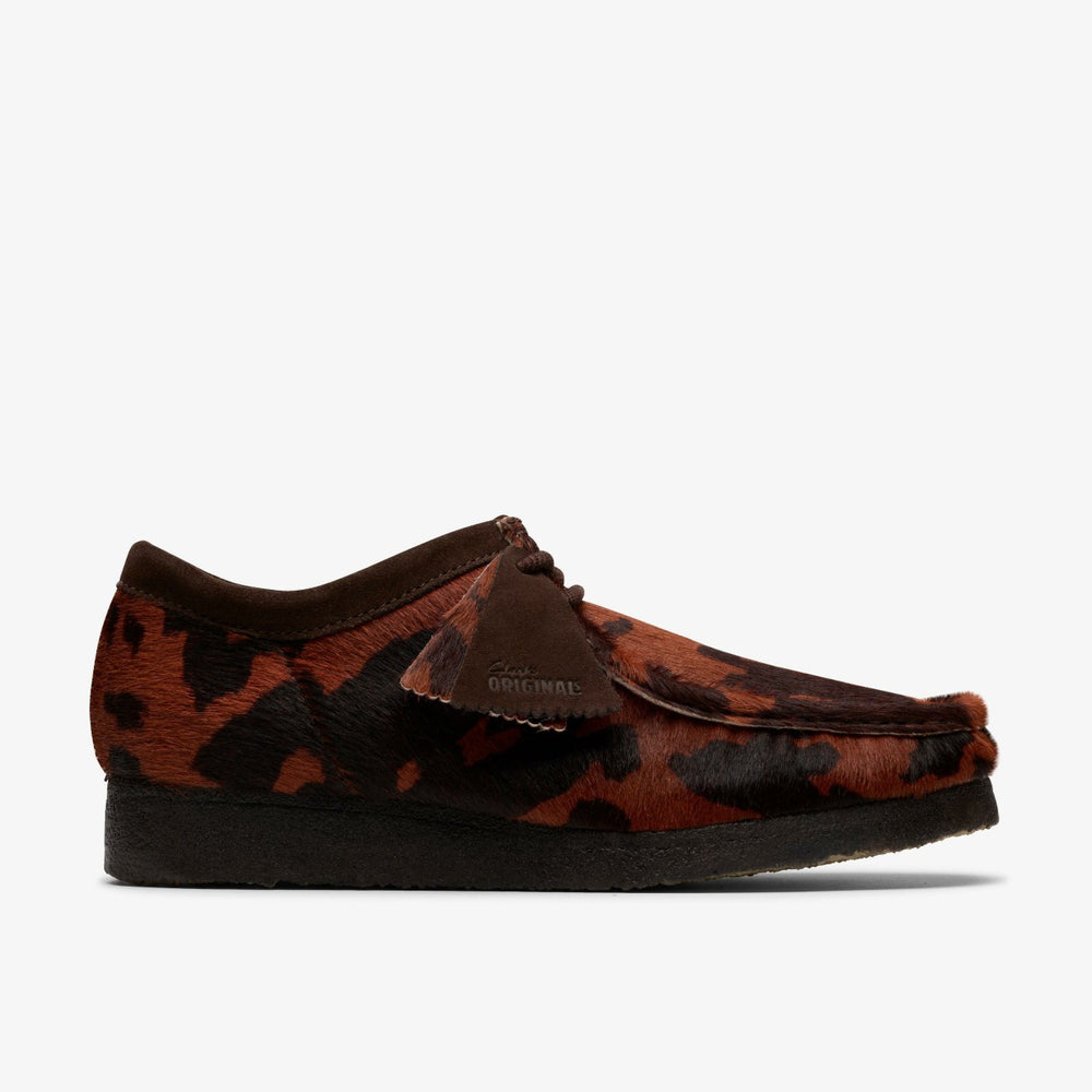 Wallabee Brown Cow Print