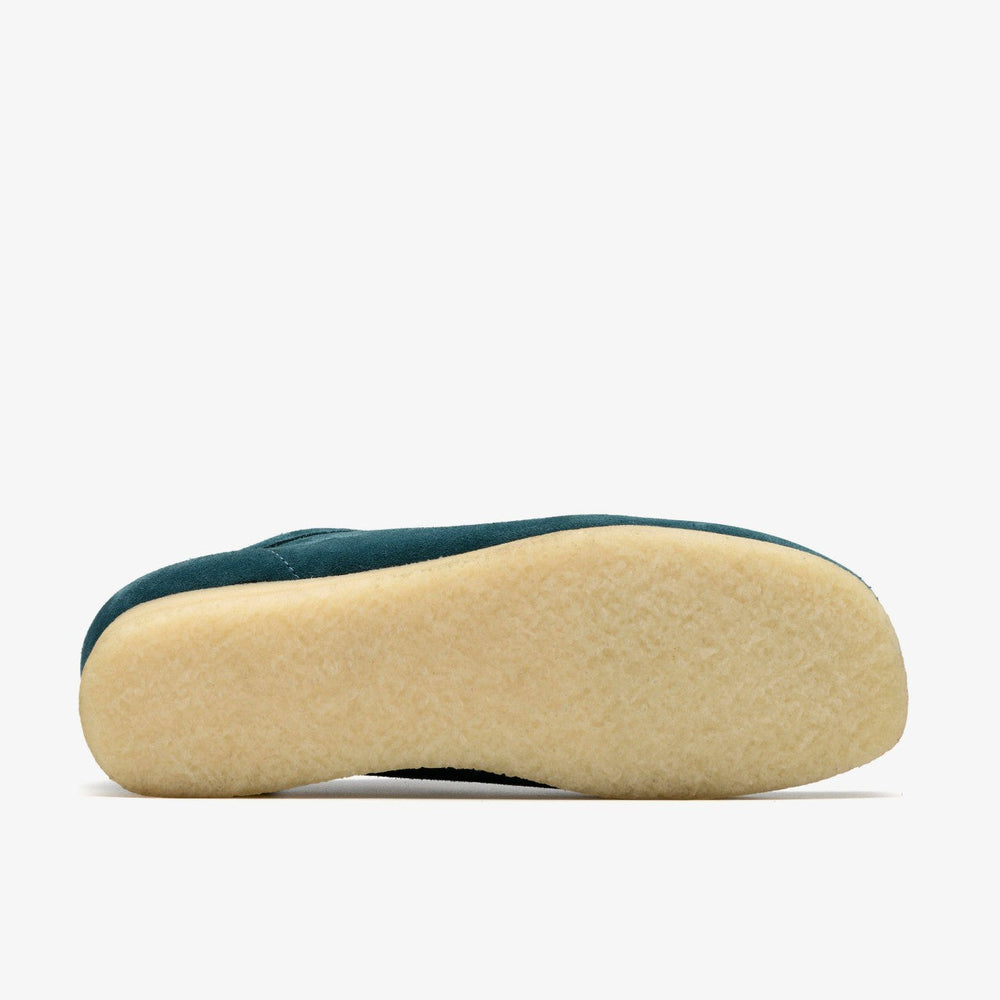 Wallabee Mid Blue Suede