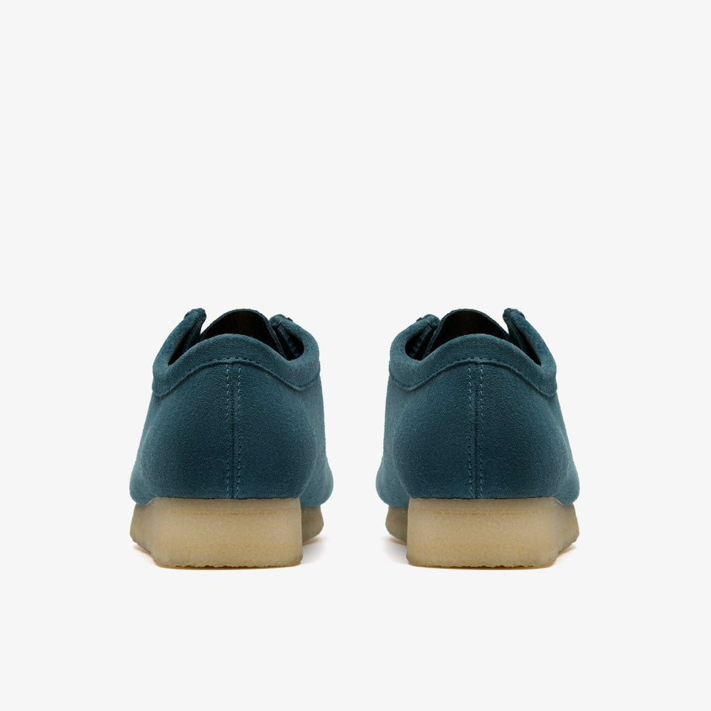 Wallabee Mid Blue Suede