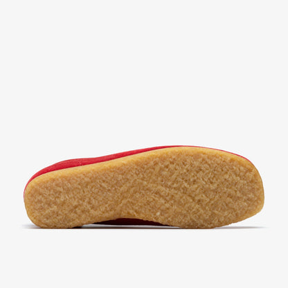 Wallabee Boot Red Suede