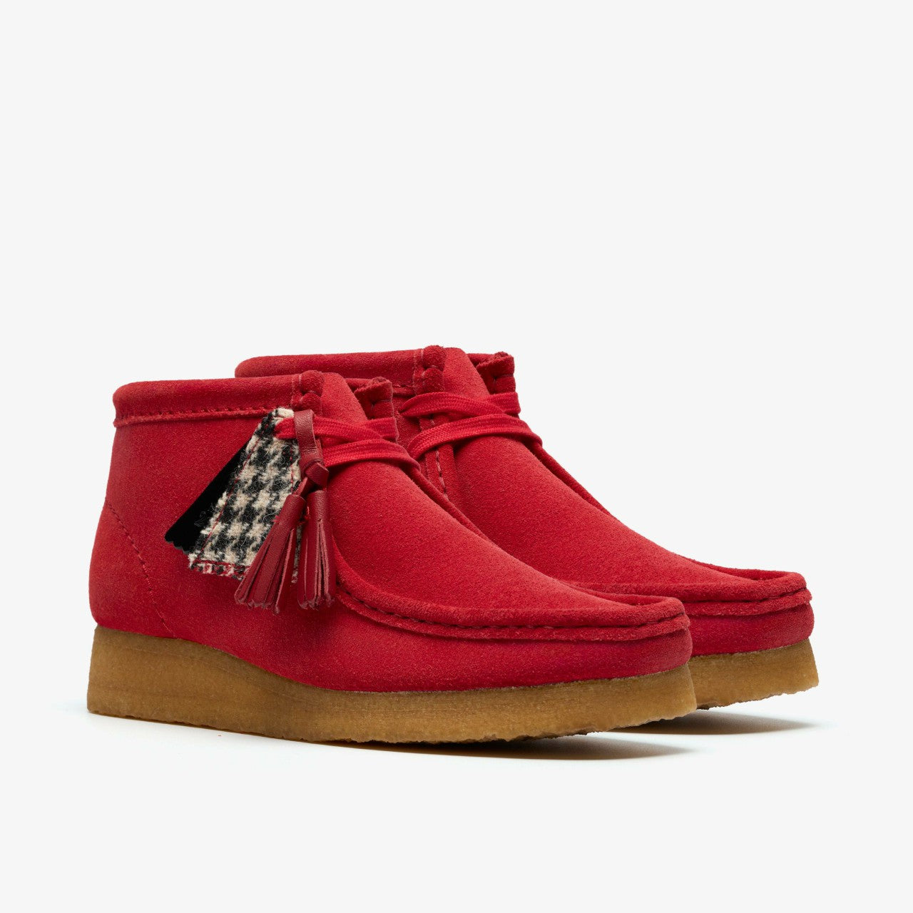 Wallabee Boot Red Suede
